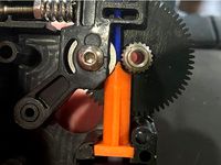 HE3D Titan clone extruder lower filament guide by mattkins99