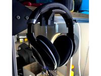 Headphone Holder for 1010 extrusion (or wall) by ecspot