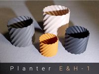 Planter / Pot / Vase - Four Sizes by guppyk