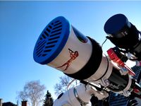 Bahtinov mask for Skywatcher StarTravel 120mm 120/600 refractor telescope by Higany