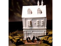 15mm Normandy Shop by Guymer