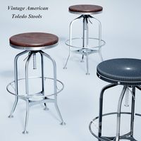 Vintage American Toledo Stools