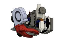 Ender-3 Mellow NF BMG Wind duct for 5015 fan + BLT by robmora