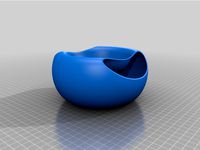 Double sided pistachio bowl by Nickduino
