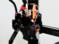 BMG (Prusa/Bear) Extruder Quick Swap HotEnd with X-Tensioner and BLTouch for KINGROON KP3S by hitoriblog