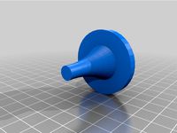 Rocket Motor Nozzle(6-8-10mm For 22mm) by evrimsahan