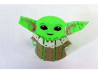 Flexi Articulated Baby Yoda (The Child) from The Mandalorian by fixumdude