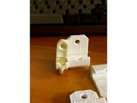 Wire Closet Shelf Back Wall Clips/Bracket/Hooks by Johnsmiff