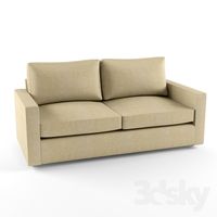 Strict modern sofa