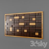 Wooden 3D Wall