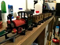Big Thunder Mountain Railroad rollercoaster working model by lykos_gen