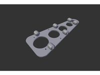 FlyPurrz Purrz.75 3d gedruckter RC-/FPV- Träger / Purrz.75 3d printed RC and FPV electronics carrier by FlyPurrz