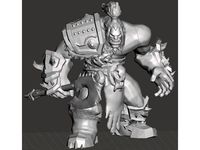 Grommash Hellscream refined & separated by TheSmoerebroet