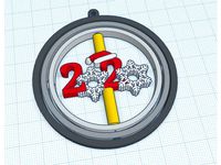 Christmas Gyro 2020 (Ornament and spinner versions) by rkxone