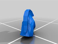 Low Poly Zebra Head by LuNdreu