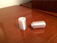 Battery adapter - from torch AA to C - useful for rechargeable batteries by bulgaro80