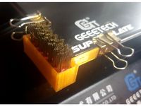 Universal Wire Brush Holder for automatic nozzle cleaning by Jdbye