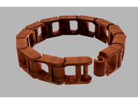 Print-In-Place Chain Link Bracelet by SeanZep