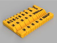 Metric Screw Hex Nut Jig by HDRI