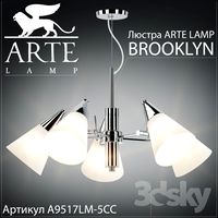 Chandelier Arte Lamp Brooklyn A9517LM-5CC