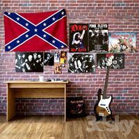 The decor of the room for a teenager №1