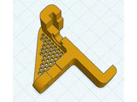 Ender 3 V2 3DTouch/BLTouch Mount (with wire duct) by Borszczuk