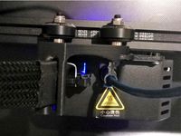 Creality CR-6 SE Cable AND PTFE Support (and camera mount) by SANGER_A2