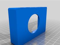 Raspberry Pi 4 Case - with screw mounting / wall mount by drvertigo