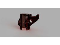 Heatbed Cable Support for Ender 5 plus by paultsigakis