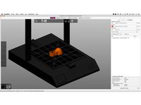 Artillery Sidewinder X1 Custom Bed model for Prusaslicer by alpo16000
