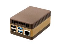 Front Vented Fan Insert for Modular Raspberry Pi 4 Case by sneaks