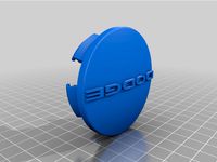 Dodge (Challenger) rim center caps by hendrik6073