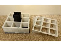 Carcassonne Tile Grid Holder Tree by shadowlink721