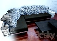 Model No. 1 Sofa + 2-a table