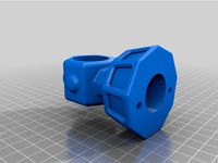 3/4 PVC pipe mounts  by Vandelayandco