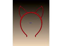 Cat ears diadem by PabloBC