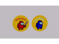 Among us coin by Mushroomggg