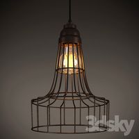 GRAMERCY HOME - EVRON BENT METAL FRAME CHANDELIER CH091D-1