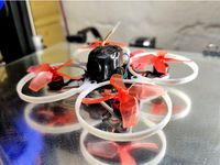 75mm FPV drone frame Mobula7 by Norgaard87