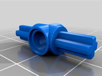 Lego Technic, Axle and Pin Connector Hub with 2 Axles 27940 by velascoborja