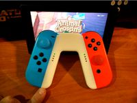 Nintendo Switch Joy-Con Grip V2 (No Straps, Light Holes, 5 Sizes) by nimaid