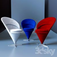 chair ConeChair - designer Verner Panton