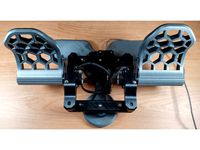 CadetPedals: Rudder Pedals and Toe Brakes for Flight Sims by Vince_Prints
