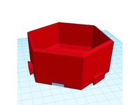 Game Component Interlocking Bowls (Hexagon) by Starkdesign