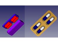 R3Acosta - Troquel para Blister de Capsula medicinal by R-Acosta