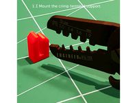 Engineer PA-09 Crimp Terminal Support, Avoid bending the Molex Micro-Fit 3.0 terminal during crimping by thobru73
