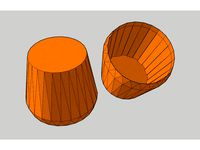 48mm cone air filter COVER CAP by Farsspade