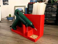 Glue gun Holder by elliot_projets