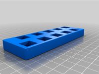 Cuvette holder / rack (10 cuvettes) by vsaggiomo
