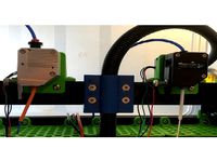 BLV 3D-printer part: 21mm flexible tube clamp by askmurphy